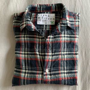 Frank & Eileen plaid button down long sleeve shirt